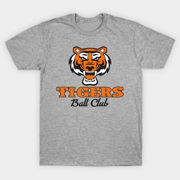 Tigers Ball Club T-Shirt by DavesTees